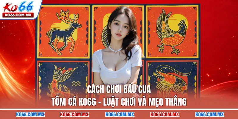 Cách chơi bầu cua tôm cá