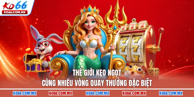 Thế giới kẹo ngọt cùng nhiều vòng quay thưởng đặc biệt